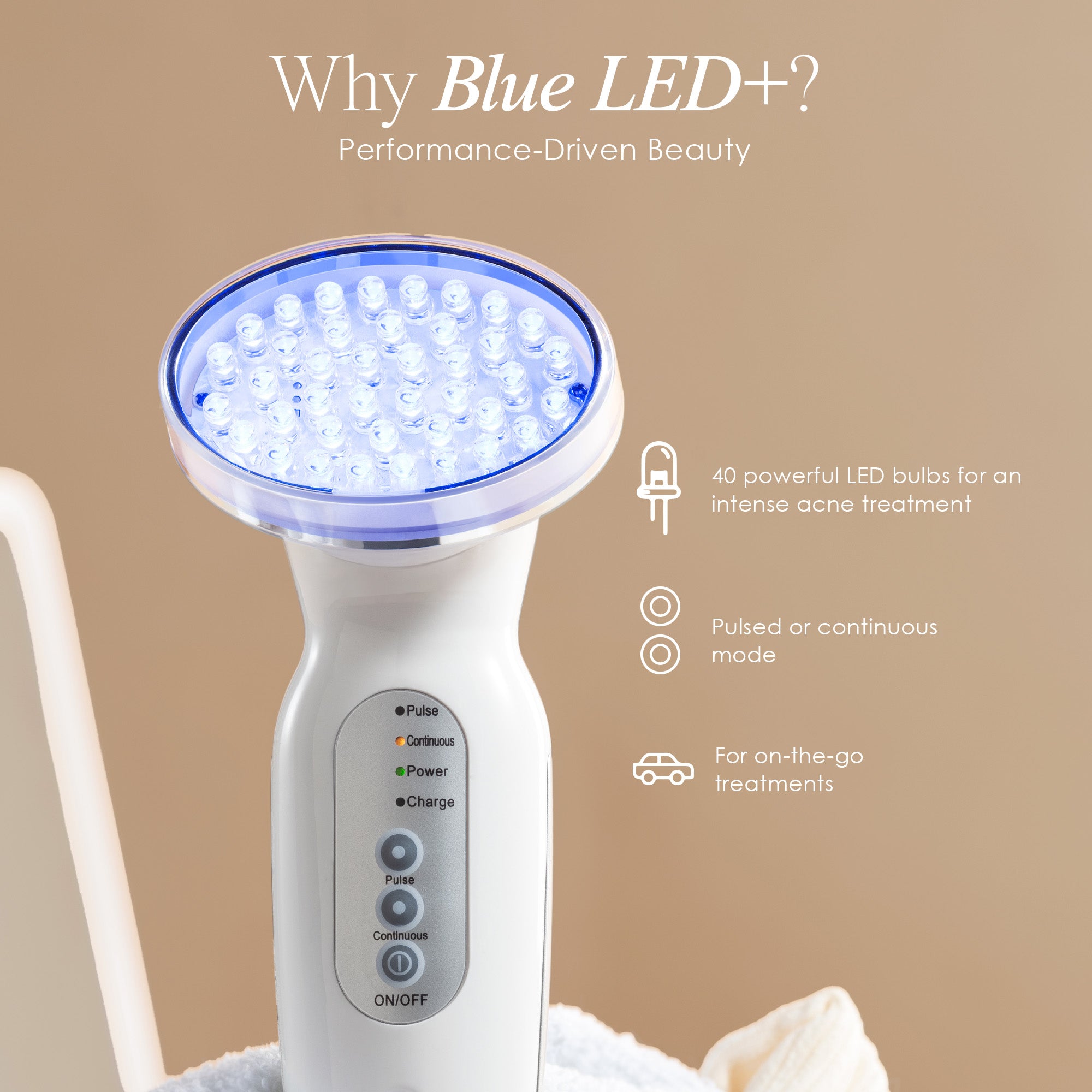 Blue LED+ | Acne Light Therapy Wand